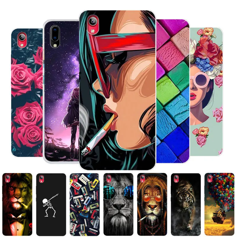 Чехол для Vivo Y91C чехол телефона VivoY91C силиконовая Мягкая задняя крышка из ТПУ Y93