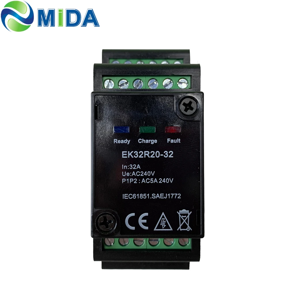 US $80.00 32amp Evse Controller Epc Smart Charge Controller For Electric Vehicles Wallbox Type 2 Cable