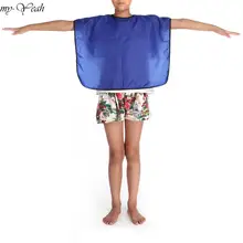 Профессиональный салон детский парикмахерский халат нагрудник водонепроницаемый парикмахерский чехол для стрижки волос окрашивание волос накидка фартук ткань Инструменты для укладки волос