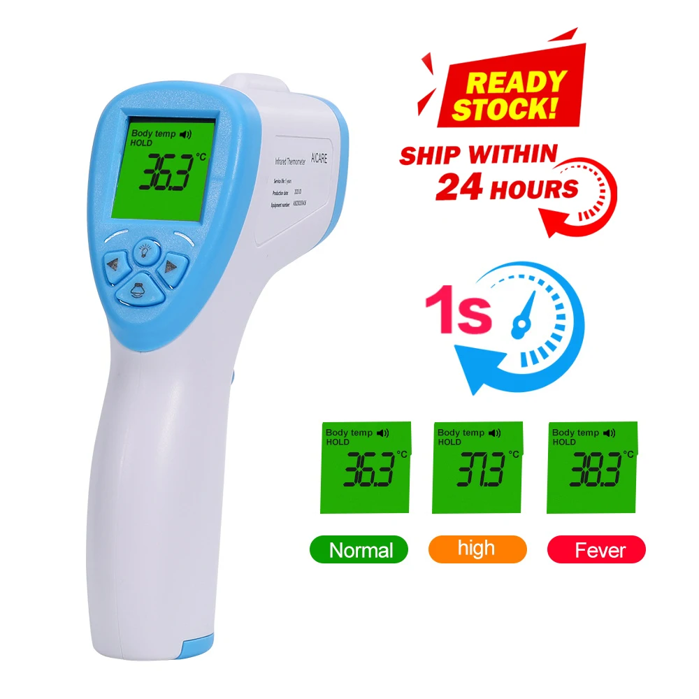 

Non-contact Digital Thermometer Infrared Forehead Body Thermometer Gun Adult Baby Non-contact Termometro Measurement Thermometer