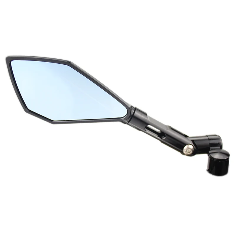 ЧПУ заднего боковые зеркала для Kawasaki Z900 Z650 Z400 Z300 Z250 Z125 Z 900 650 400 300 250 - Цвет: Black