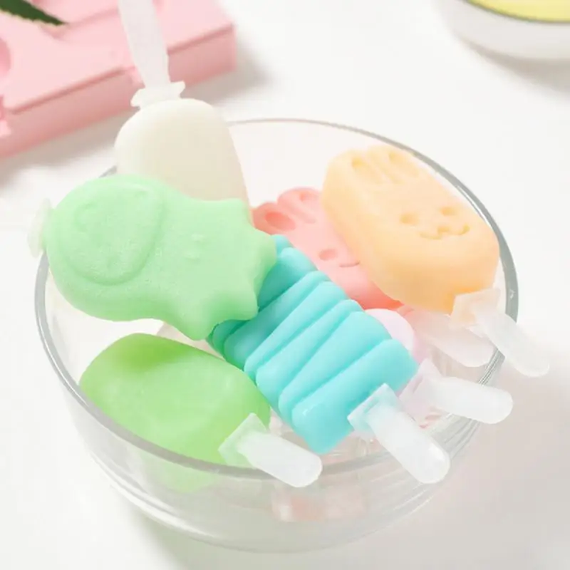 Многоразовые милые формы для леденцов DIY замороженное мороженое силиконовая форма для ручной работы шоколадные бонбоны конфеты кубики льда