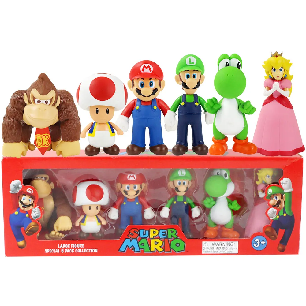 super mario bros figurines