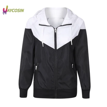 

Jaycosin New Designer Ladies Spring Coat Patchwork Zipper Oversized Suit Women Long Sleeve Jackets Outwear Pockets Sport Coats