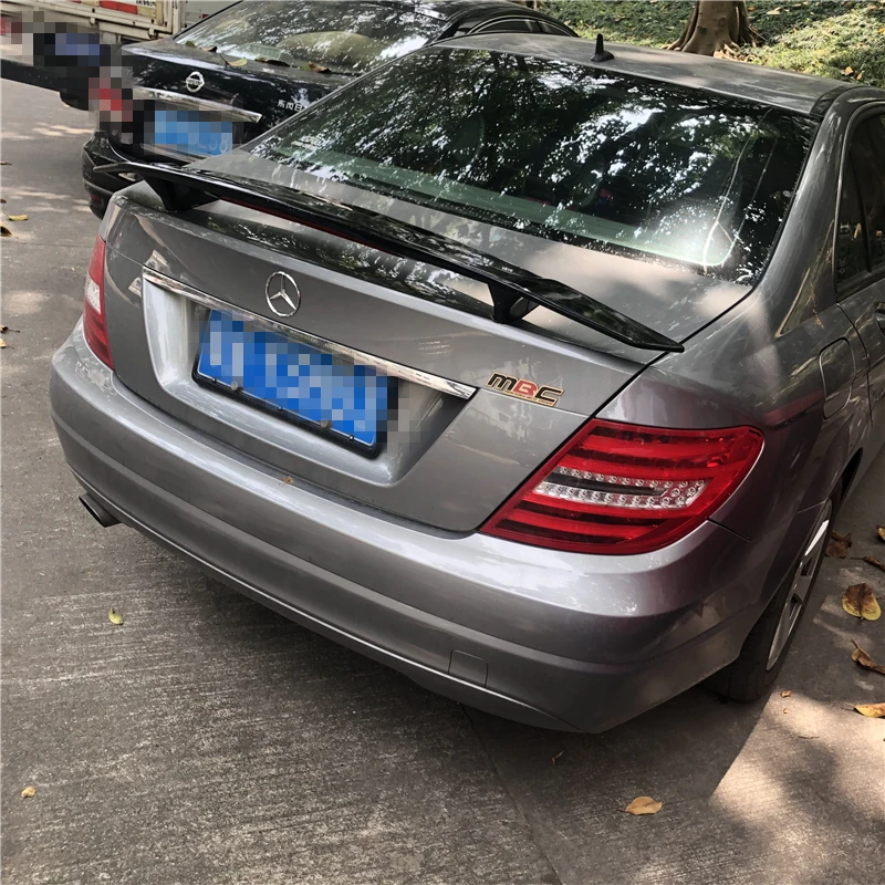 Спойлер для Benz W204 2006 2015 спойлер C180 C200 C260 C7 материал TF АБС пластик заднее крыло