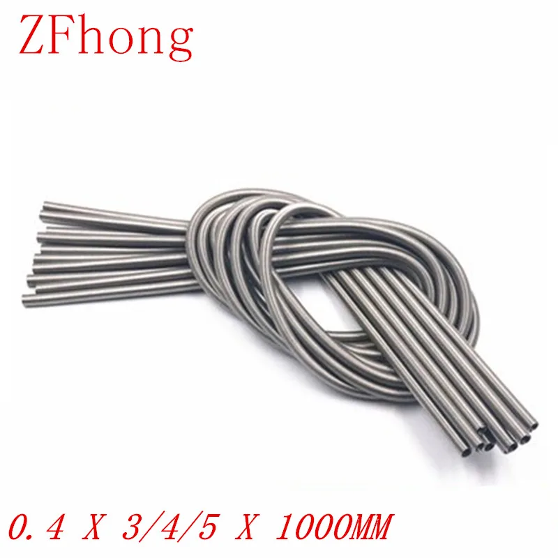 

0.4 x 3/4/5 x 1000 Stainless Steel Super Long Tension Spring Extension Spring Wire Dia 0.3mm Out Dia 3mm/4mm/5mm Length1000mm