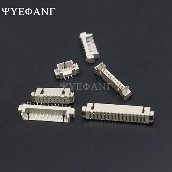 

10PCS JST 1.25mm Connector SMD Vertical Pin Socket 2/3/4/5/6/7/8/9/10P 1.25 FOR PCB BOARD