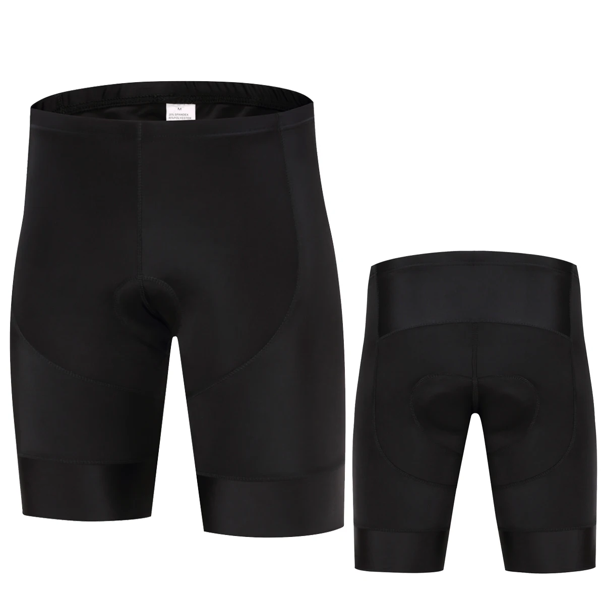 full black 9D Padded Gel Cycling Shorts Roupa ciclismo Anti-sweat Mens Downhill MTB Road Bike Shorts  Ciclismo