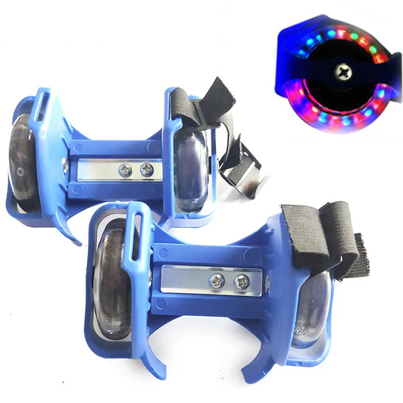 Roller-Skating-Shoes Heel Flashing Kids Whirlwind Small Pulley for Sports