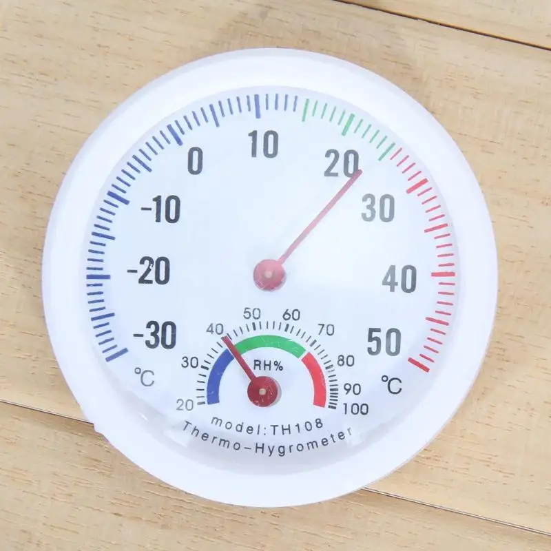 Мини-Термометр-Гигрометр в форме колокола, ЖК-цифровые весы для дома и офиса, настенные инструменты для измерения температуры в помещении