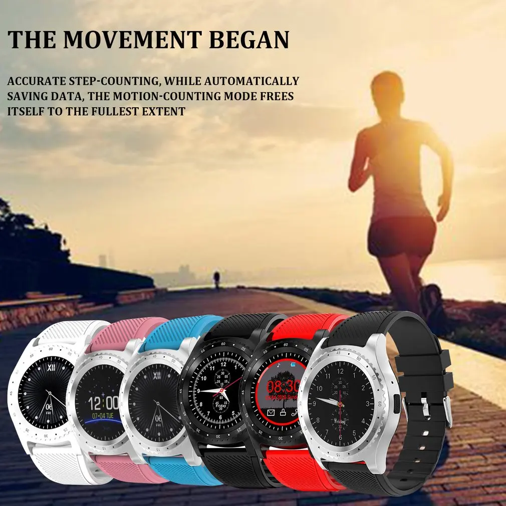 L9 Smartband Водонепроницаемая камера монитор сна шагомер анти-потеря спортивный браслет Поддержка TF sim-карты часы
