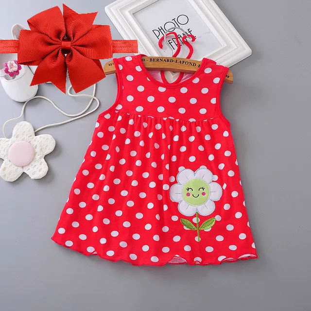 Baby Clothes Headband Dress For Girls Dresses Baptism 1st Birthday Dresses For Girls Kids Vestido Infantil Robe Fille