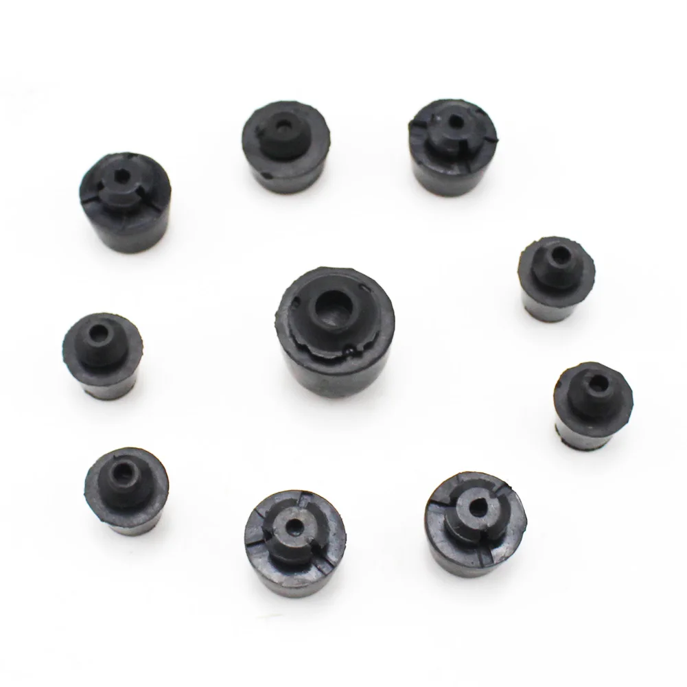 Car accessories 10Pcs Car Door dampers buffer pad bump stop Shock rubber for Mitsubishi Pajero Montero V31 V32 V33 V43 V45 V73