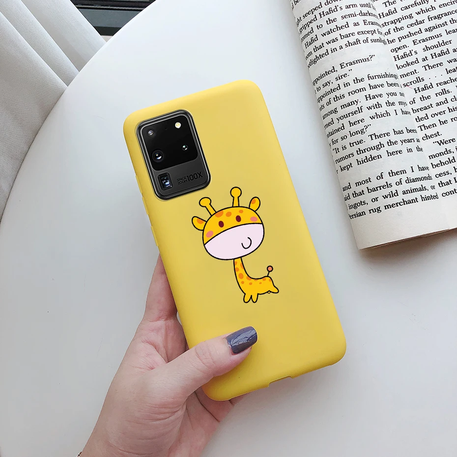Silicone Painting Cute Soft Slim Phone Case Cover