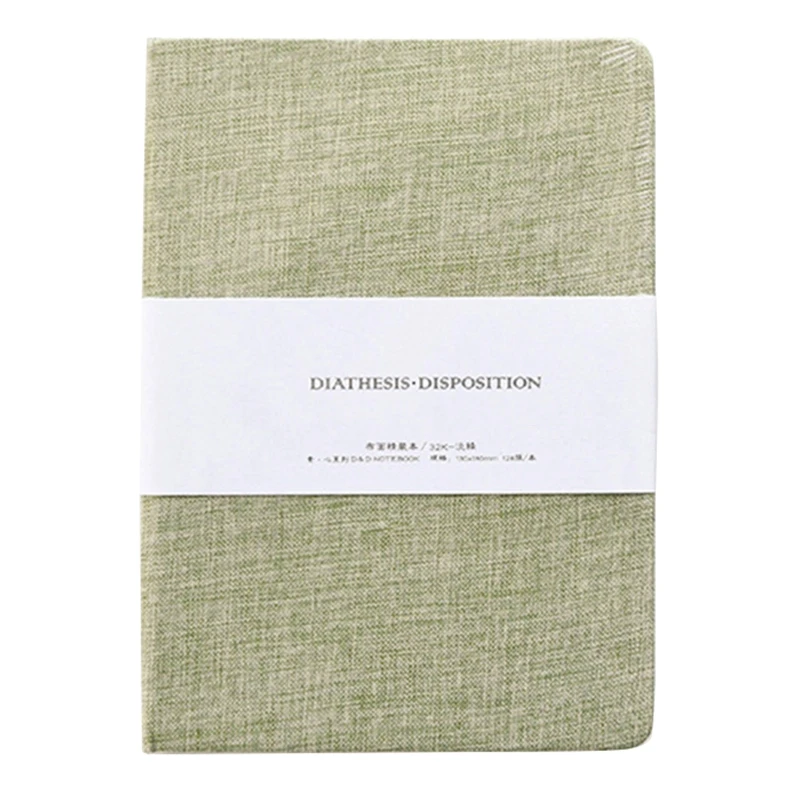 

Planner Notebook Linen Cloth Blank Diary Note Book Sketchbook Journal Notepad Stationery