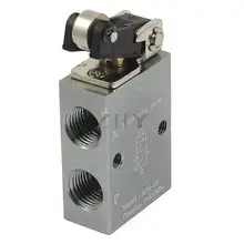 1/" PT резьба три пути два положения двойной ролл механический клапан S3R-08