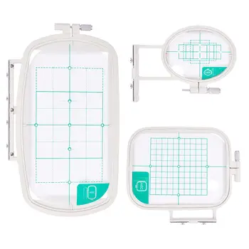 

3 pcs Plastic Embroidery Frame, Cross Stitch Sewing Tool