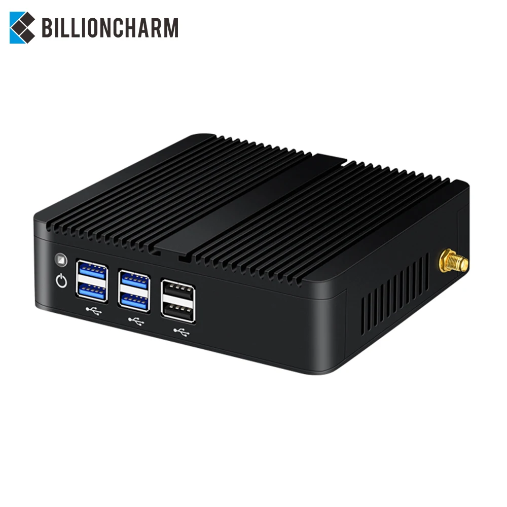 Мини ПК Intel Core i5 5200U Celeron 2955U i7 i3 без вентилятора Windows 10 7 8 Настольный HDMI USB3.0 Htpc мини