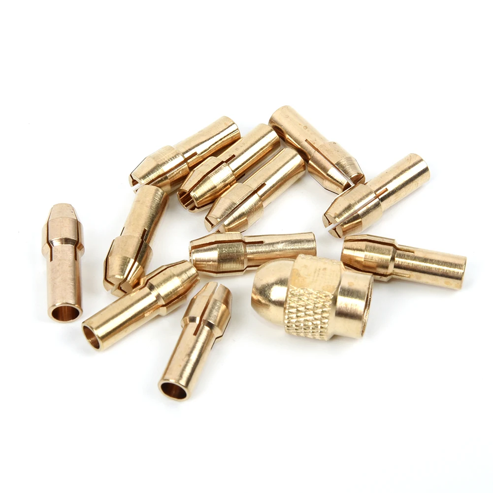 Латунь цанговый патрон 0,5/0,8/1,0/1/+ 2/1.6.2mm+ M8* 0,75 вращающихся инструментов поставки