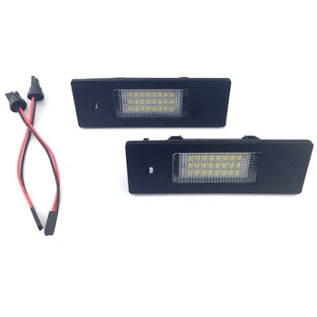 

Car LED License Number Plate Light No Error 24 Leds Trunk Lamp for BMW E81 E87 E63 E64 E89 Z4 F20 F21 DXY88