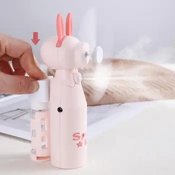 

Mini Portable pocket Detachable USB Rechargeable Water Mist Sprayer Air Cooling Fan water spray humidifying spray fan