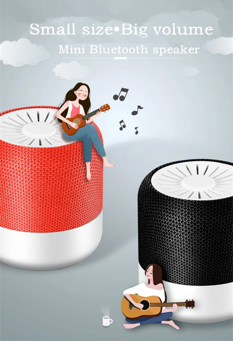 Супер Мини Bluetooth динамик портативный беспроводной динамик