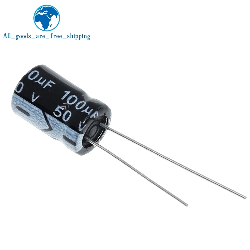 TZT 50/100PCS Hochwertiger 50V100UF 8*12mm 100UF 50V 8*12 Elektrolytkondensator – Detail 7