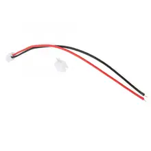 50 шт. JST 2,0 мм pH 2-контактный разъем мини-разъем с 120 мм Шнур для LI-Po Батарея коннектор питания постоянного тока