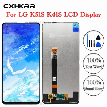 

CXHKRR For LG K51S LCD LMK510EMW, LM-K510EMW Touch Screen Digitizer Assembly Replacement Accessory For LG K41S LCD