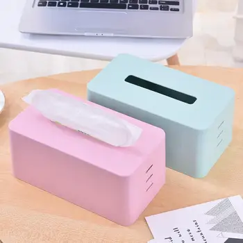 

Wheat Straw Paper Extraction Box Environmentally Friendly Degradable Tissue Box for Household Living Room Tea Table