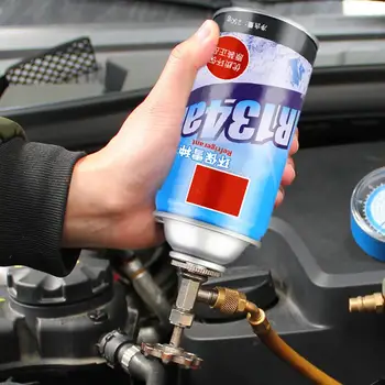 

R134A Automotive Air Conditioning Refrigerant Stable Fast Cooling Automobile Refrigerant Self-sealing Container Cooling Agent