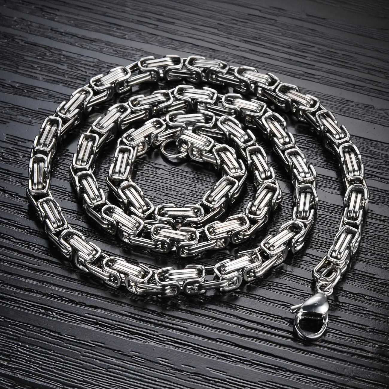 Fashion Man Accessories Titanium Steel Students Necklace Cool Christmas Gift Long Non-Fading BOY'S Single-necklace