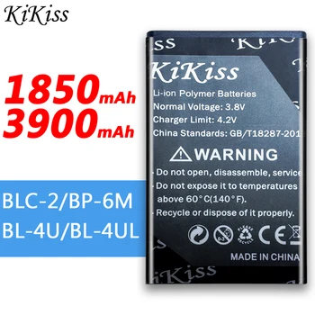 

For Nokia 3250 6233 N93 9300i 9300 6290 6288 3310 3330 3410 5510 6800 3510 8900 3120c Asha 225 Phone Battery BLC-2 BP-6M BL-4U