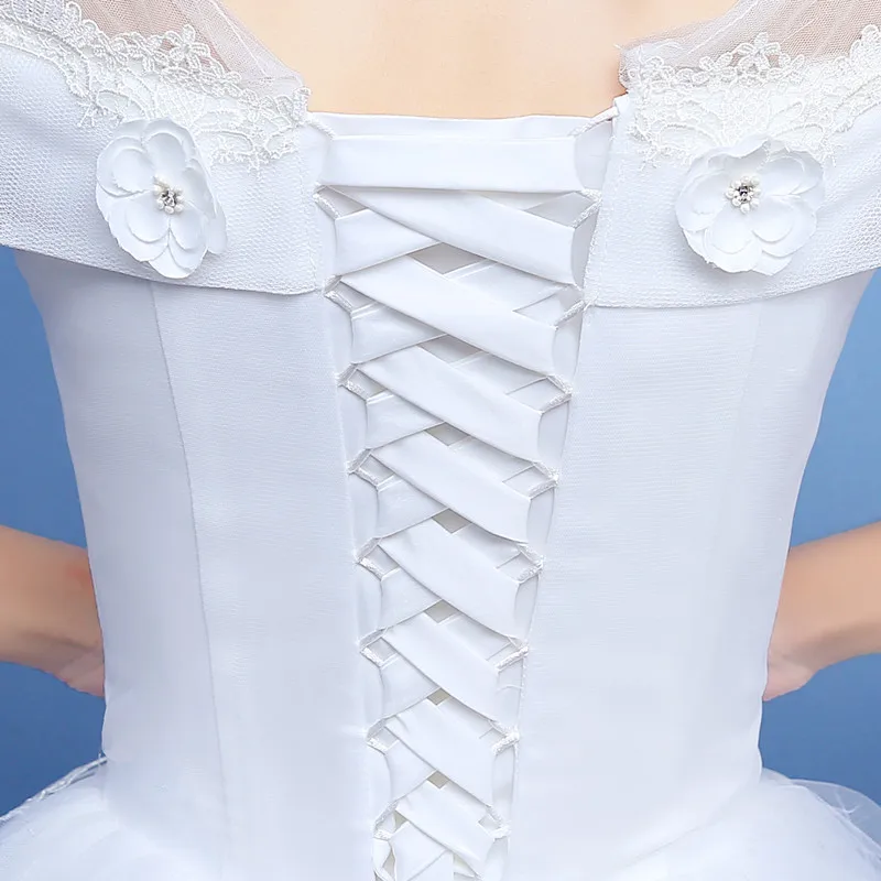 Последние иллюзии с короткими рукавами и кружевами Vestido De Noiva бальное платье на заказ Плюс Размер Свадебные платья H08