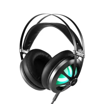 

Gaming Headset Stereo Over-ear Gaming Headphones with LED Light Built-in Microphone Wired Game Earphones for PS4 PC Gamer