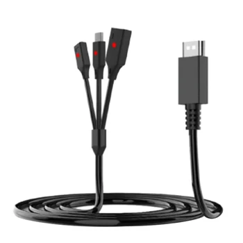 

JYS Portable Multifunction 1.8M 3 in 1 Charging Cable for Joy-Con/Switch/HUAWEI &XIAOMI Smart Phone