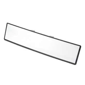 

Universal 300mm Car Rear Mirror Wide-angle Rearview Mirror Auto Wide Convex Curve Interior Clip On Rear View Mirror
