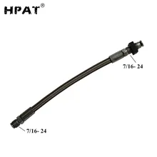 HPAT Пейнтбол 6 ''Tippmann Газовая линия плетеный шланг с квадратной гайкой