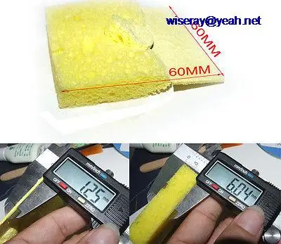 

DHL/EMS 200PCS Soldering Iron solder Tip Welding High Strong Absorbent CLEANING SPONGE-A8