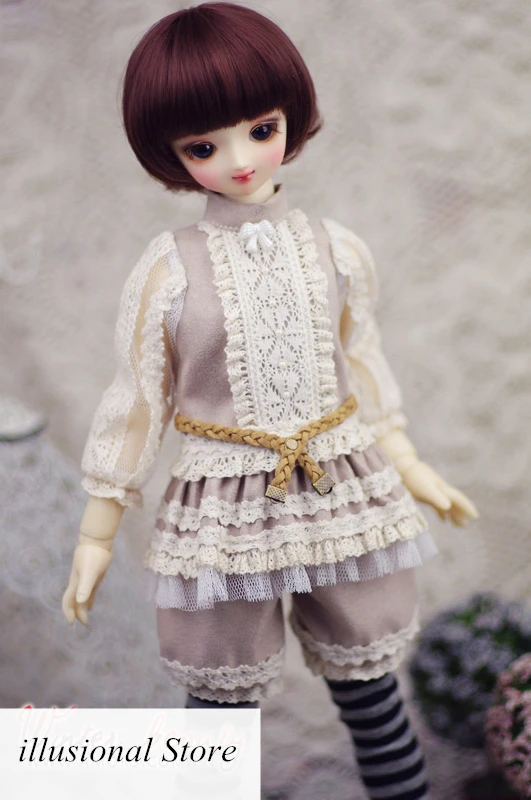 1/4 BJD SD кукла мини ткань зимний красивый костюм для 1/4 кукольная одежда