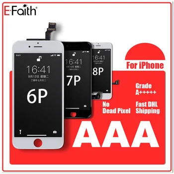 

20PCS/Lot AAA+ Display For iPhone 6P 7P 8P Plus LCD 5.5 inch Replacement Touch Screen Digitizer Assembly Display No Dead Pixel