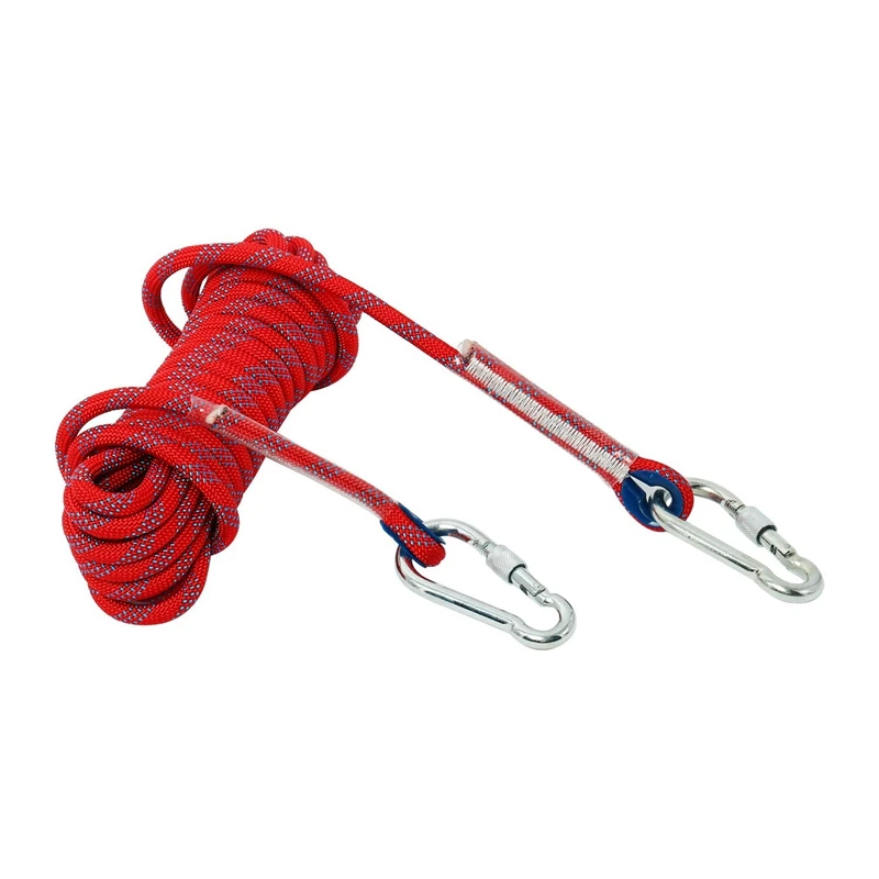 Скалолазание профессиональный открытый Статический Скалолазание Веревка спасательный канат ледолазание оборудование пожарная спасательная Парашютная веревка