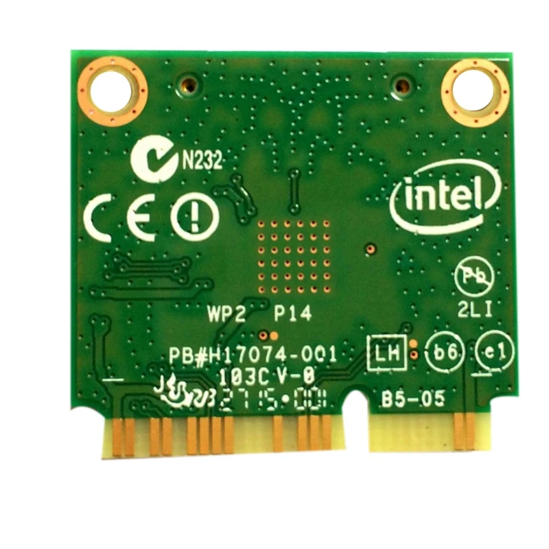 Dual Band Wireless 7260 for Intel7260 7260AC 7260HMW 2.4&5G 867M BT4.0 MiniPCIe WiFi Wireless Card