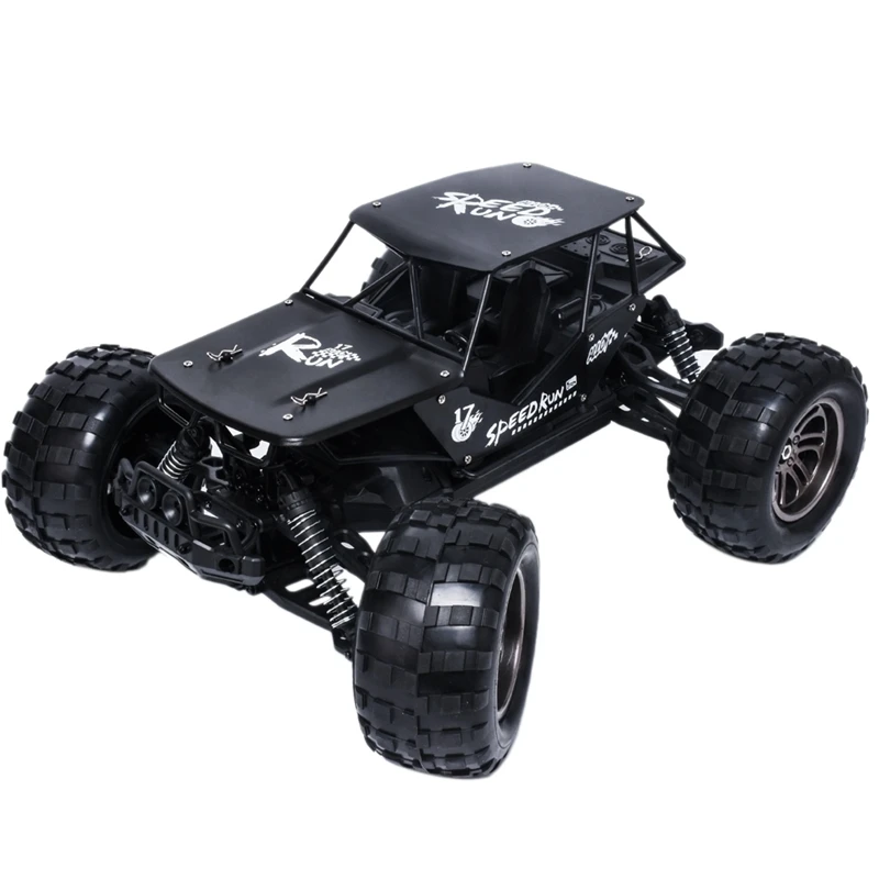 Black 1:12 сплав с дистанционным управлением Управление металлический автомобильный пульт дистанционного управления Управление внедорожный подъемник Скорость автомобиля - Цвет: Black