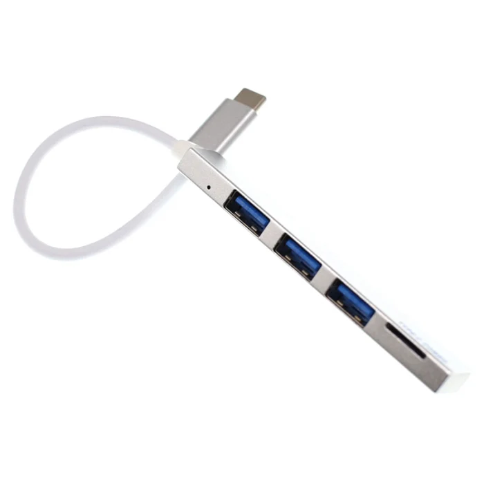 Тип C к USB2.0 концентратор TF карты порт адаптер портативный для мобильного телефона ноутбук офис GK99