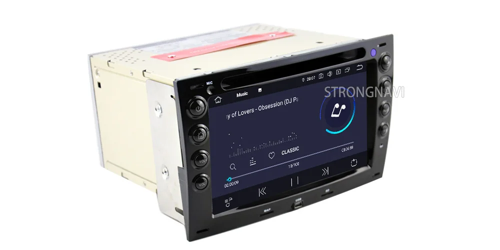 Top 7Inch 2Din Android 9.0 car multimedia Player For Renault Megane 2003-2008 Car DVD Player 4G 64G With Rear view Camera WIFI GPS 31