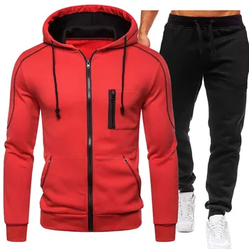 

2 pieces / set of men's sportswear sports compression sportswear clothes running jogging sports pants exercise training set M-3X