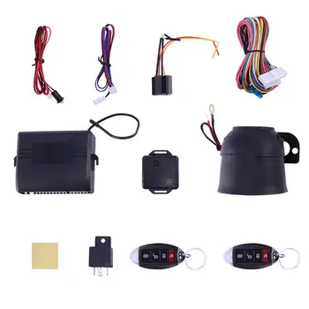 

1 Set Car Alarm System Universal Anti Theft One-Way Remote Control Burglar-Proof Lock Car Lock Security System For Vehicle