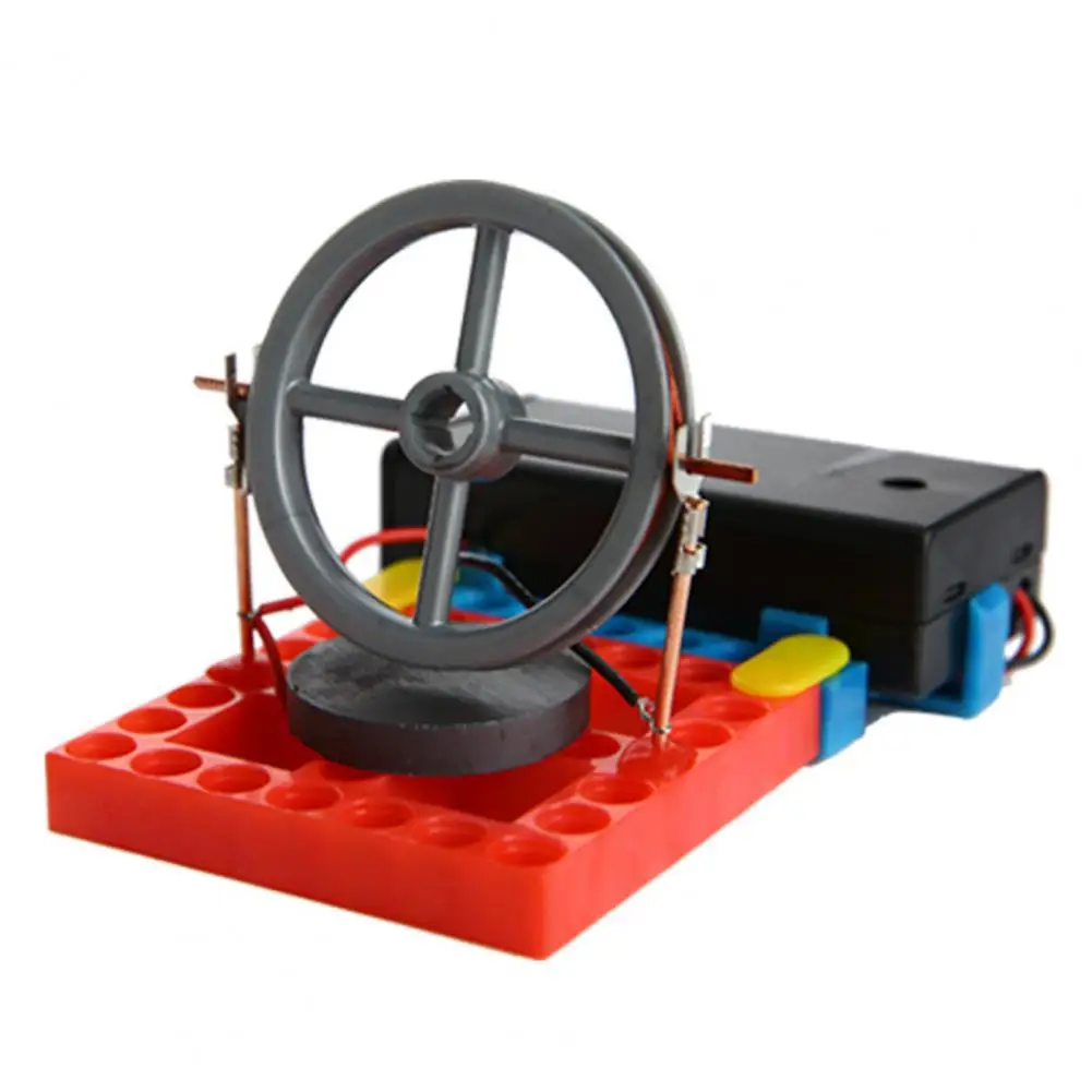 DIY Electric Motor Model Creative Educational Plastic Self-assembling Science Toy Kit for Children School Supplies |