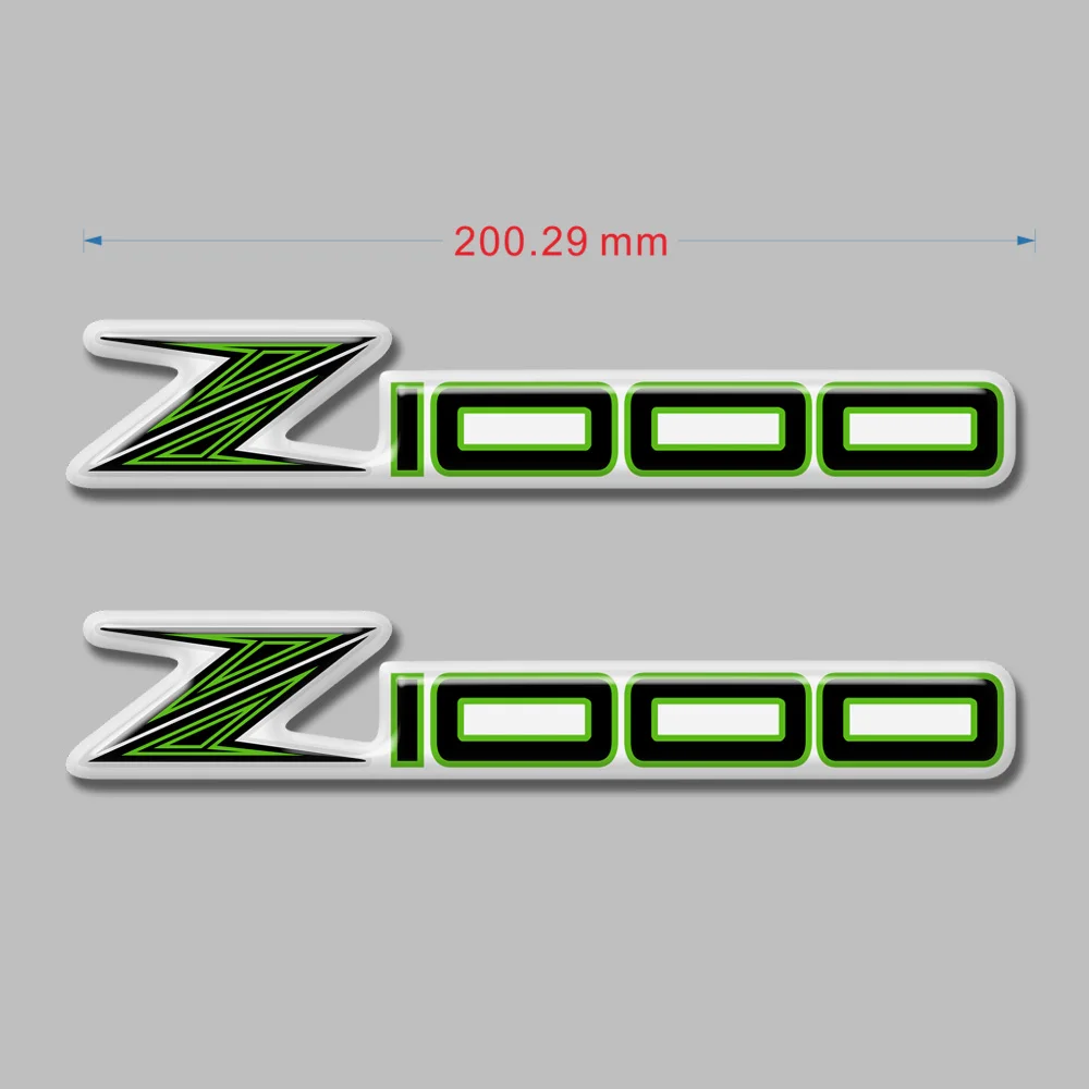 Z H2 мотоциклетные наклейки форма 3D Танк Pad эмблема Z для Kawasaki Z125 Z250 Z300 Z400 Z650 Z750 Z800 Z900 Z1000 ABS логотип - Цвет: Слоновая кость